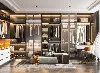 Offener Kleiderschrank