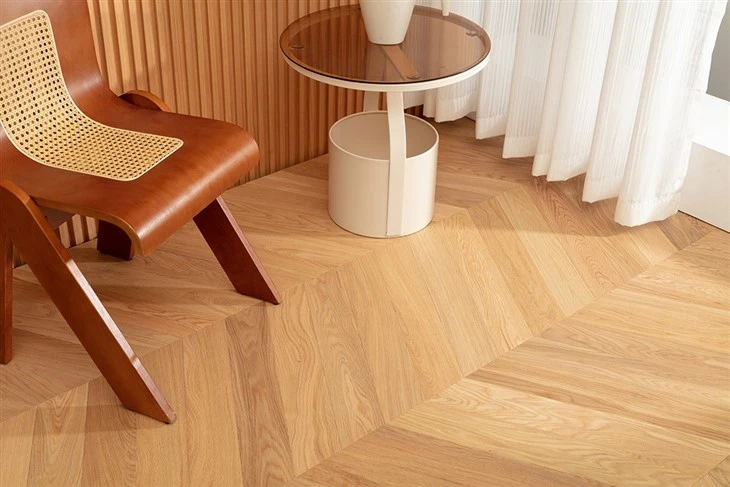 Solid Oak Engineered Wood Flooring - Matte Finish | Easy Click Lock Installation high quality